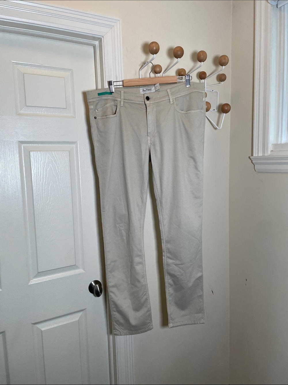 Re-Hash Outdoor Straight Leg Hiking Pants - Light Khaki - 40